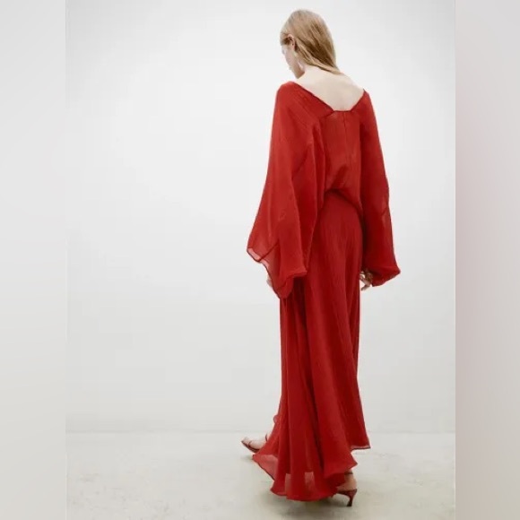 NWT Massimo Dutti Limited Edition - Long Flowing Skirt - Picture 4 of 16